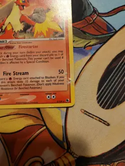 Blaziken 3/109 Non Holo Rare 2004 EX Ruby & Sapphire Pokemon Card - HP - Image 2