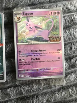 Umbreon & Espeon Pokemon Obsidian Flames GameStop Exclusive Sealed Cards - Image 4