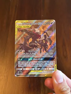 Pokemon TCG Umbreon & Darkrai GX SM241 Holo Card NM Condition - Image 1