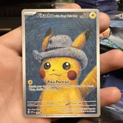 Pikachu with Grey Felt Hat 085 Sv: Scarlet & Violet Promo Cards Regular - Image 1