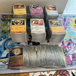 1400 Pokemon Mega Evolution Bulk Card Lot C/UC Holo Reverse Holo NO ENERGY/CODE - Image 1