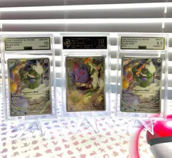 Pokemon TCG Graded Card Lot, N’s Zorua Pristine 10 & Tornadus AGS 10 & AGS 9.5 - Image 1