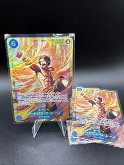 One Piece Card Game Portgas D Ace SEC Carrying on His Will OP13 119 Japanese - Image 1