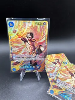 One Piece Card Game Portgas D Ace SEC Carrying on His Will OP13 119 Japanese - Image 2