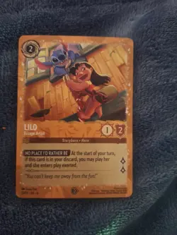Lilo - Escape Artist 25 Disney Lorcana Promo Cards Holo - Image 1