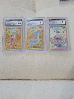 Pokemon Terapagos EX Premium Collection Promos CGC 9 & 9.5 Lot (3 Cards) - Image 1