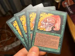 4x German FBB Llanowar Elves • 3 NM / 1 LP • MTG (1617) - Image 1