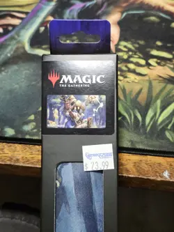 Final Fantasy Vivi Ornitier Magic the Gathering Ultra Pro Black Stitched Playmat - Image 1