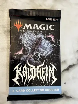 Magic The Gathering Kaldheim Collector Booster Pack Sealed 630509922086 - Image 1