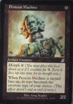 Proteus Machine - Scourge: #141, Magic: The Gathering Lp R96 - Image 1