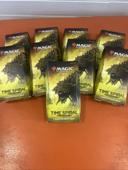Magic The Gathering MTG Time Spiral Remastered TSR 3-Booster Draft Pack. Sealed 630509993130 - Image 1