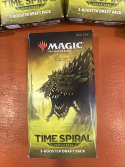 Magic The Gathering MTG Time Spiral Remastered TSR 3-Booster Draft Pack. Sealed 630509993130 - Image 2