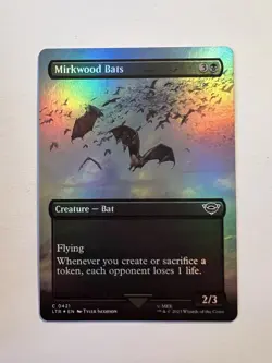 Mirkwood Bats - FOIL BORDERLESS - MTG LTR - NM - Image 1