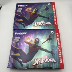 Magic: The Gathering Marvel’s Spider-Man Collector Omega Boxes In Hand - Image 1