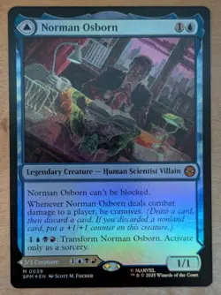 MTG - Norman Osborn (foil) - SPM (NM+) - Image 1