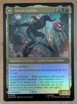MTG - Norman Osborn (foil) - SPM (NM+) - Image 2