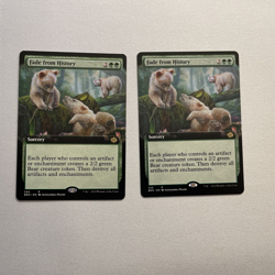 1 x Fade from History - Extended Art - NM - The Brothers' War - MTG - Image 3