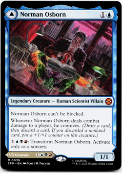 Norman Osborn [Marvel's Spider-Man] MTG Magic NM/M 💧 *In Hand/Ships Now* - Image 3
