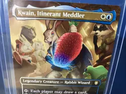 Kwain, Itinerant Meddler (Borderless) Commander: Bloomburrow Regular - Image 3