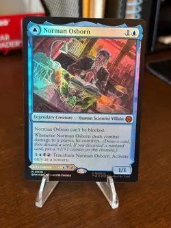 MTG Norman Osborn/Green Goblin(Foil) 0039 Marvel's Spider-man - Image 1