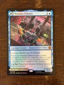 MTG Norman Osborn/Green Goblin(Foil) 0039 Marvel's Spider-man - Image 2