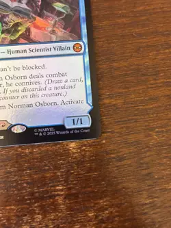 MTG Norman Osborn/Green Goblin(Foil) 0039 Marvel's Spider-man - Image 4