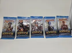 MTG Kaladesh Booster Packs x5 New/Factory Sealed English, Out of Print - Image 1