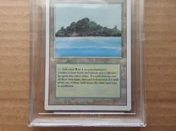 Tropical Island BGS 9.5 GEM MINT [Revised Edition] Mtg Magic Free Tracking! - Image 3