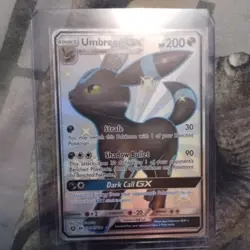 Pokemon TCG Umbreon GX Hidden Fates SV69/SV94 Holo Full Art Ultra Rare Shiny - Image 1
