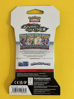 Pokemon SSP Scarlet & Violet Journey Together Sleeved Booster Pack 10 Card Pack - Image 2