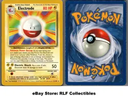 1999 Pokemon, Base Set, #21/102 Electrode, Rare (c) - Image 1
