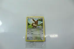 Vintage 2015 Pokemon Card Basic Eevee Build A Bear Workshop Logo #63/98 Sealed - Image 1