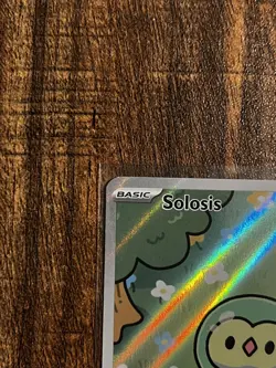 Pokemon TCG Solosis 118/086 English Illustration Rare Black Bolt NM Holo IR - Image 4
