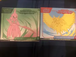 New Sealed Pokemon TCG Paradox Rift Elite Trainer Box ETB Set of 2 - Image 1