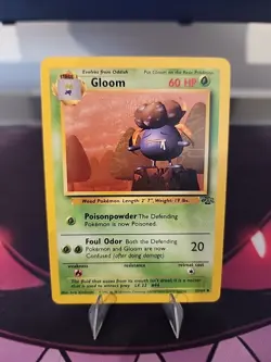 Gloom 37/64 Pokemon TCG Jungle Unlimited LP - Image 1