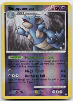 Pokemon tcg Rising Rivals #30/111 Nidoqueen RH Lightly played - Image 1