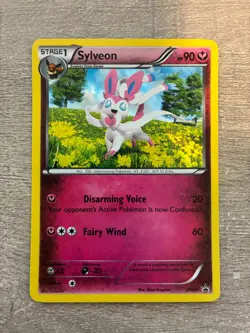 2013 Pokemon SYLVEON [STAGE 1] - Promo XY04 Holo LP - Image 1
