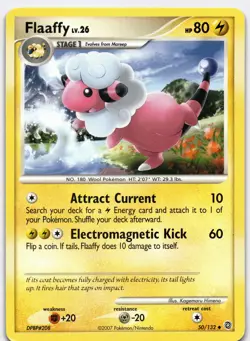 Flaaffy Uncommon Secret Wonders 50/132 NM Pokemon - Image 1