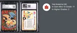 🔥Charizard Pokemon Topps (1999) Series 1 Silver Foil CGC 10 POP 11 - Image 3