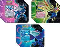 Set of 3 Pokemon TCG Azure Legends Tins - Kyogre, Dialga & Xerneas SEALED - Image 1