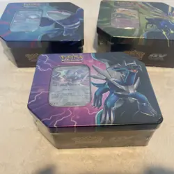Set of 3 Pokemon TCG Azure Legends Tins - Kyogre, Dialga & Xerneas SEALED - Image 5