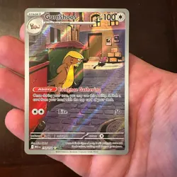 Gumshoos Illustration Rare 153/132 Pokemon Mega Evolution English IR - Image 1