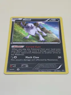 Pokemon TCG Absol 40/108 Holo Rare Roaring Skies 2015 - Image 3