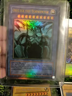 6 The Winged Dragon of Ra 1996 Yugioh GBI-003 Promo Blue Eyes White Dragon - Image 2