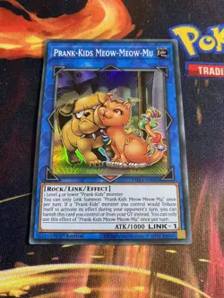 Prank-Kids Meow-Meow-Mu - PHRA-EN049 - Super Rare - 1st Edition - Yugioh - Image 1