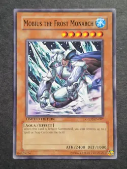 Mobius the Frost Monarch GLD2-EN007, Limited Edition Yu-Gi-Oh Gold Series - Image 1