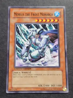 Mobius the Frost Monarch GLD2-EN007, Limited Edition Yu-Gi-Oh Gold Series - Image 3