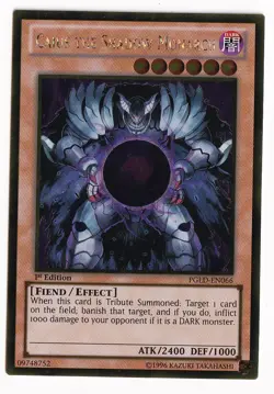 Caius the Shadow Monarch Premium Gold PGLD-EN066 1st Edition Yu-Gi-Oh! TCG - Image 1