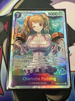 Charlotte Pudding PRB02-010 SR ONE PIECE Card The Best 2 - ONE PIECE ENGLISH - Image 1