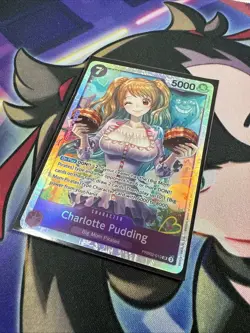 Charlotte Pudding PRB02-010 SR ONE PIECE Card The Best 2 - ONE PIECE ENGLISH - Image 2